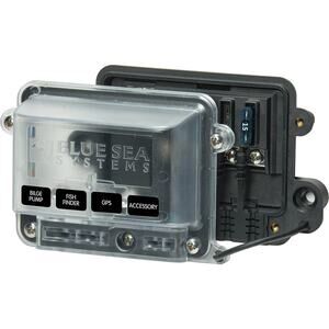 Blue Sea Systems 5056 ST-Blade Water-Resistant 4 Circuit Fuse Block